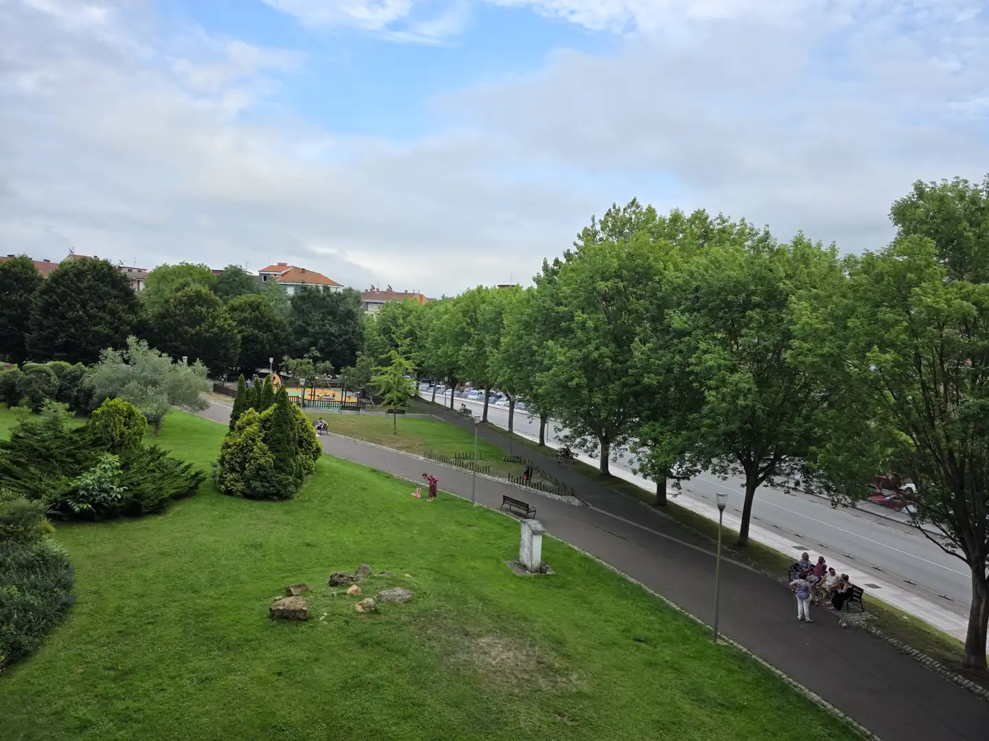 Exterior view of Flat for rent in Siero  with Heating, Parquet flooring and Terrace