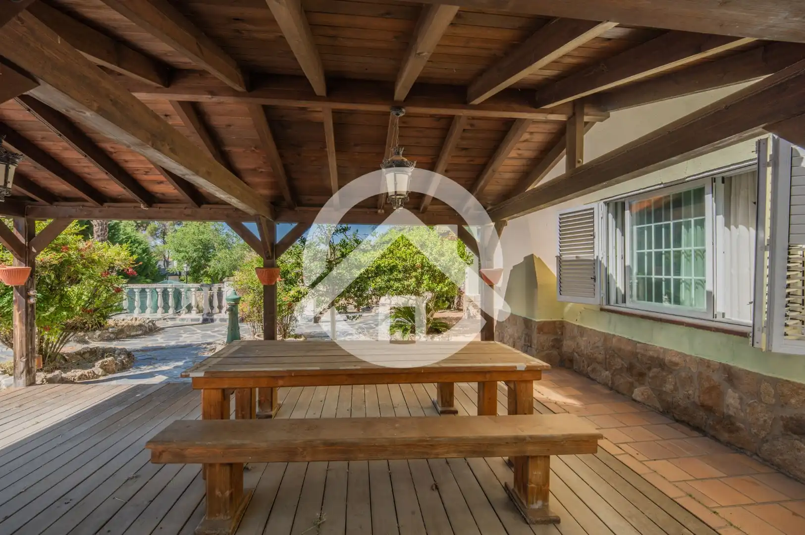 Terrassa de Casa o xalet en venda en Campo Real amb Aire condicionat, Calefacció i Jardí privat