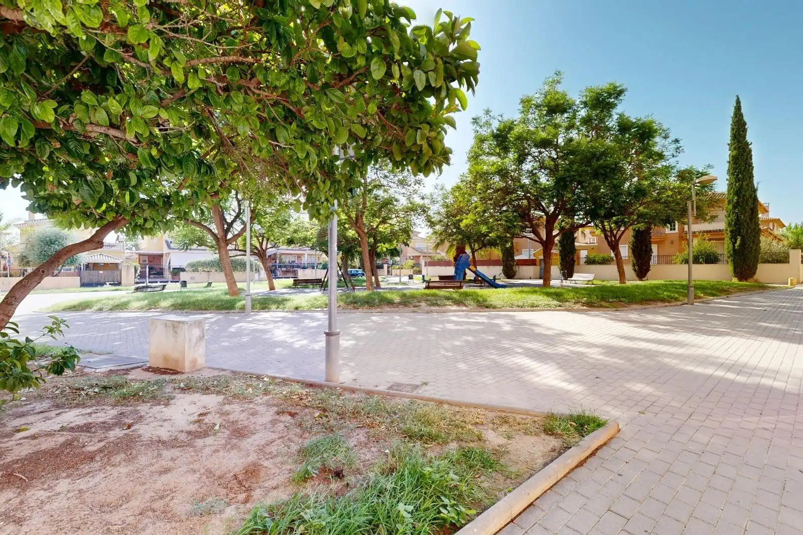 Vista exterior de Pis en venda en Murcia amb Aire condicionat, Calefacció i Jardí privat