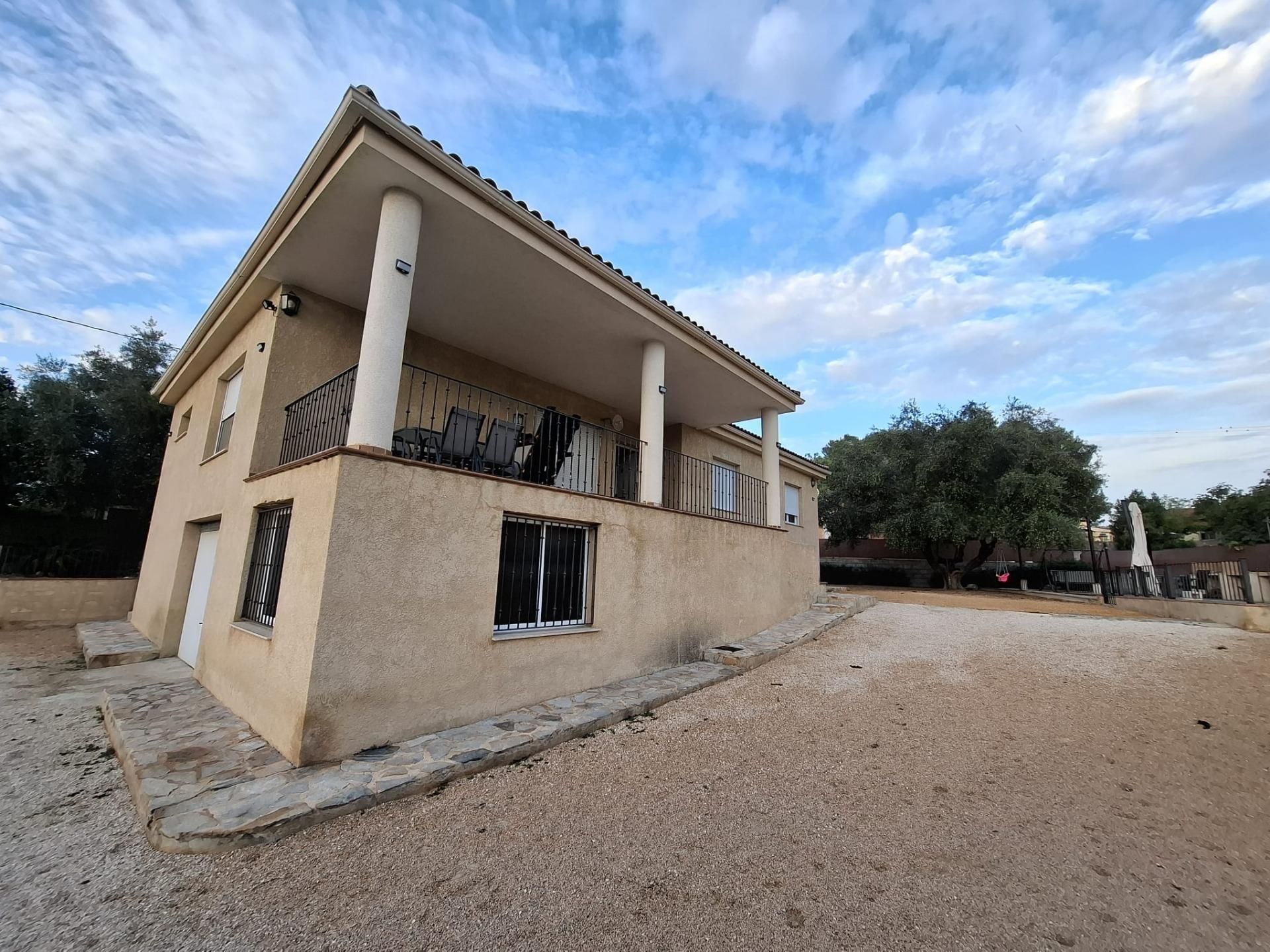 Exterior view of House or chalet for sale in Ontinyent  with Heating and Private garden