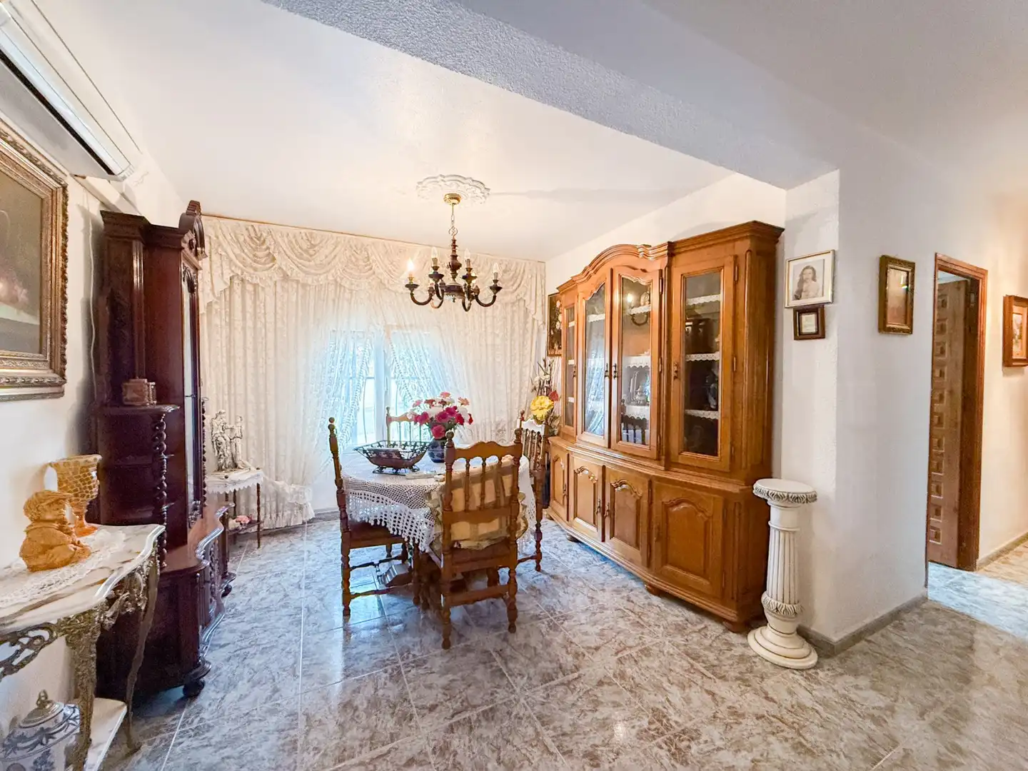 Dining room of Detached homes for sale in Águilas  with Air Conditioner, Private garden and Terrace
