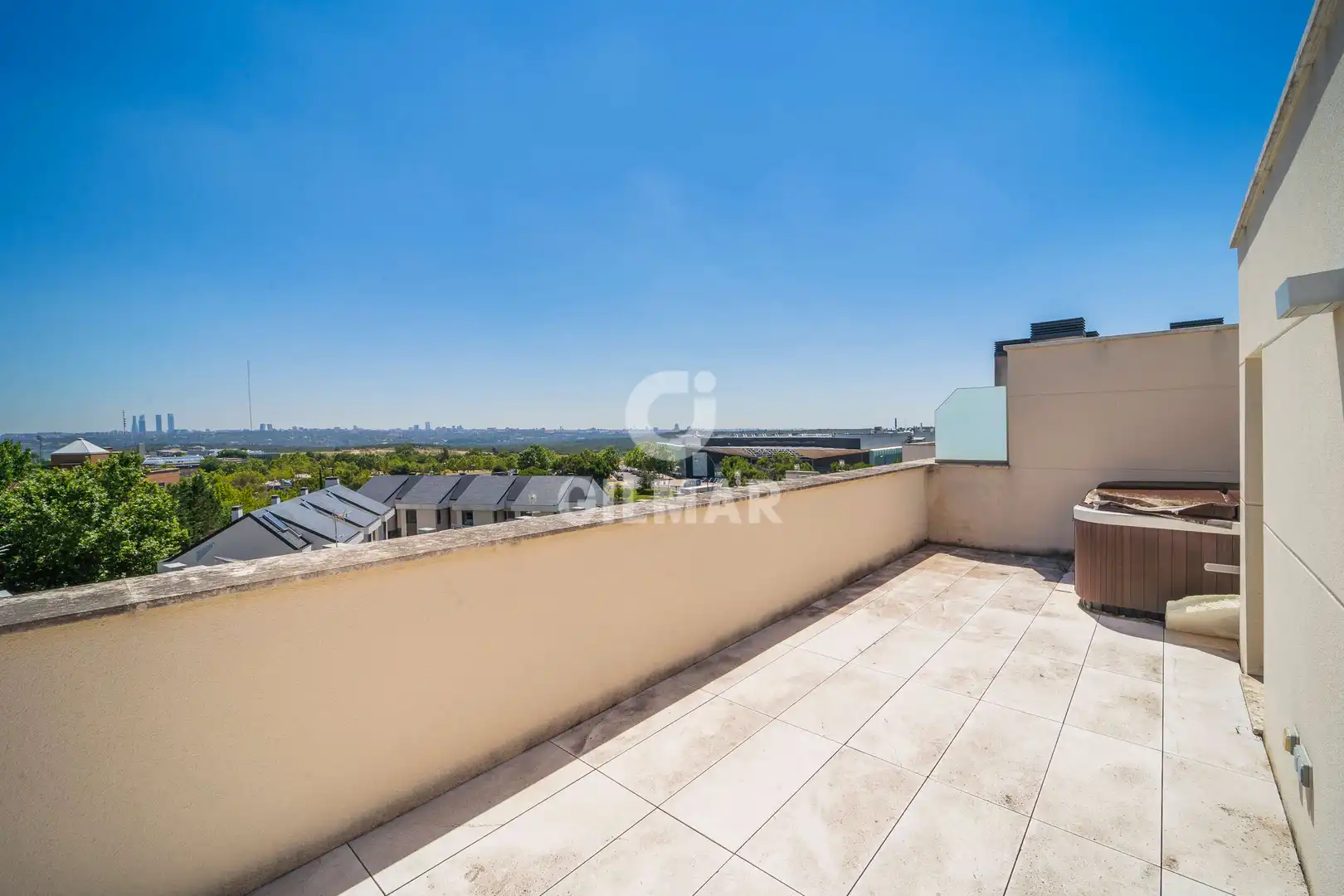 Terrace of Duplexes for sale in Pozuelo de Alarcón  with Heating, Private garden and Storage room