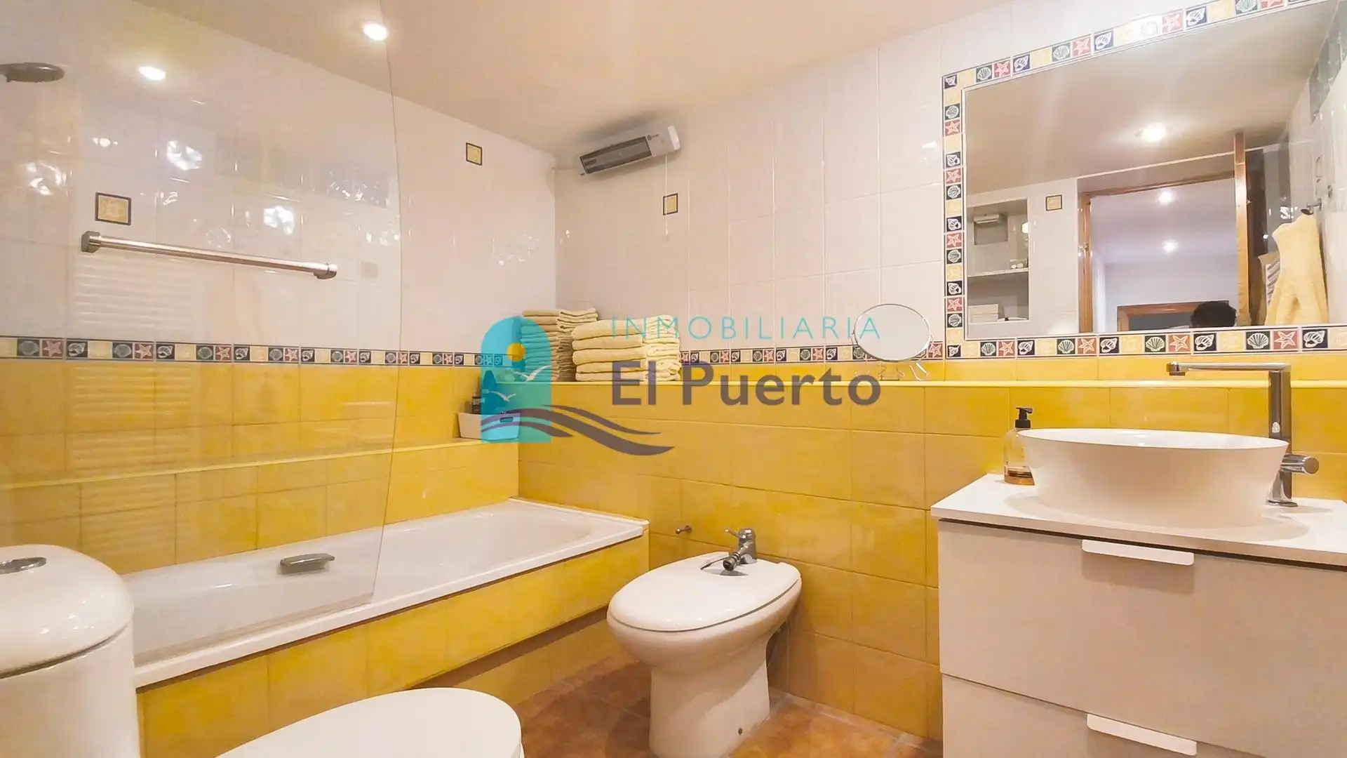 Baño de Casa o chalet en venta en Cartagena con Aire acondicionado, Calefacción y Jardín privado