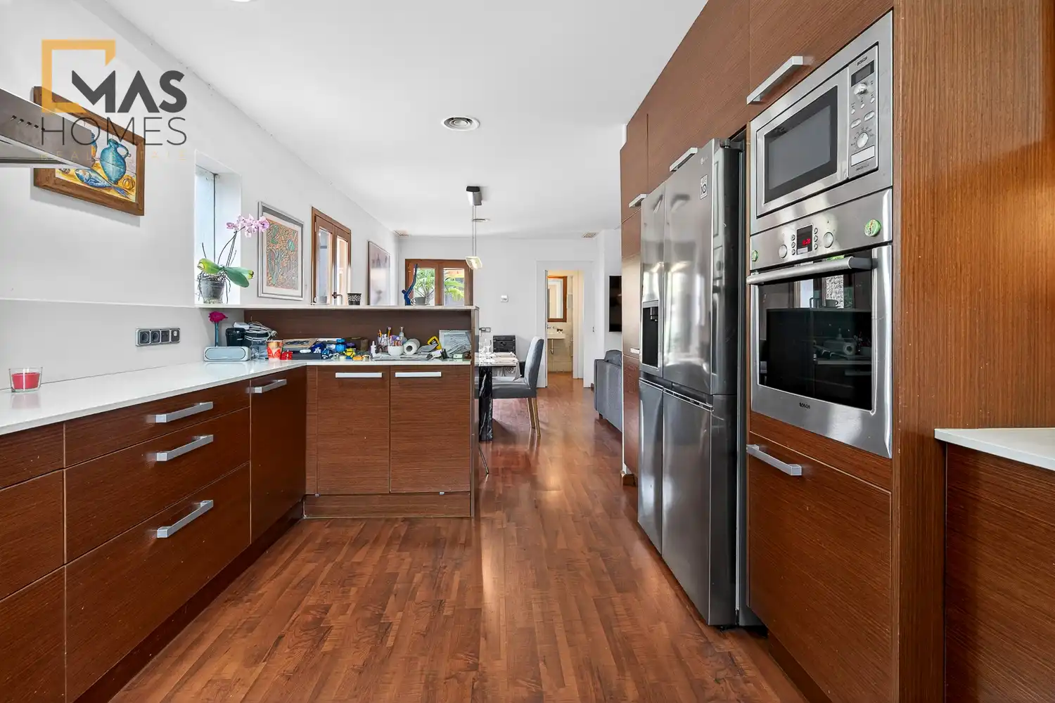 Cocina de Casa o chalet en venta en Parets del Vallès con Aire acondicionado, Calefacción y Jardín privado