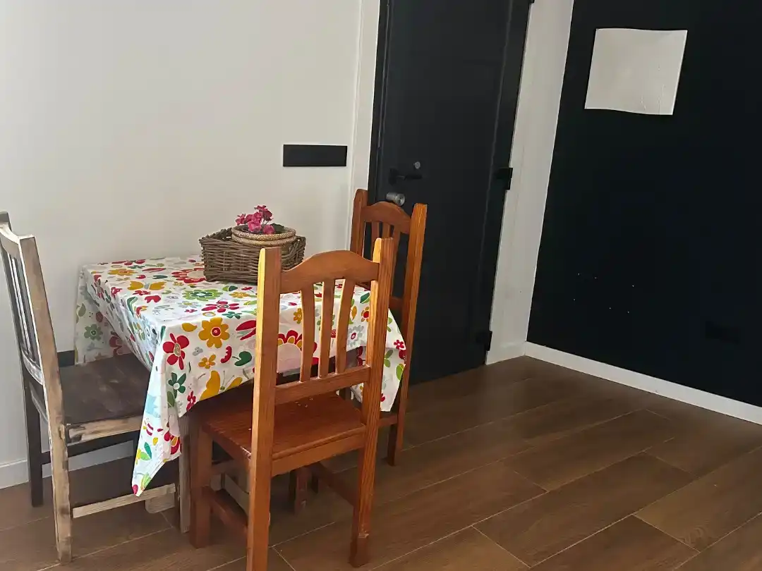 Menjador de Casa adosada en venda en Oia amb Aire condicionat