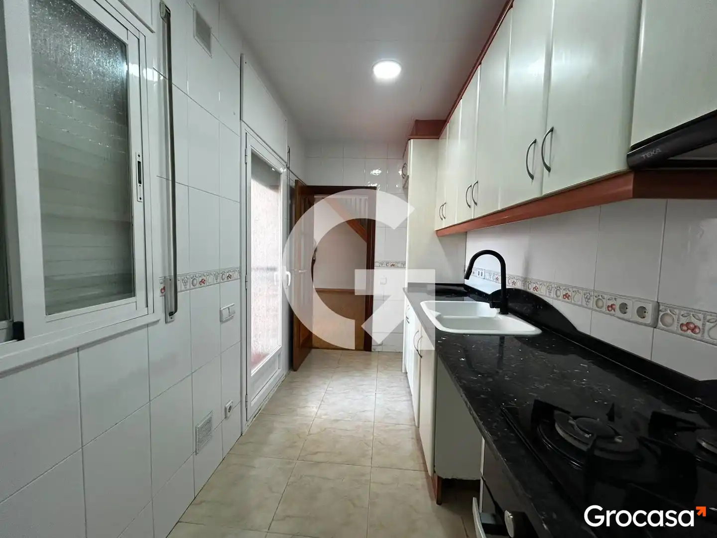 Kitchen of Flat for sale in Mataró  with Air Conditioner, Terrace and Storage room