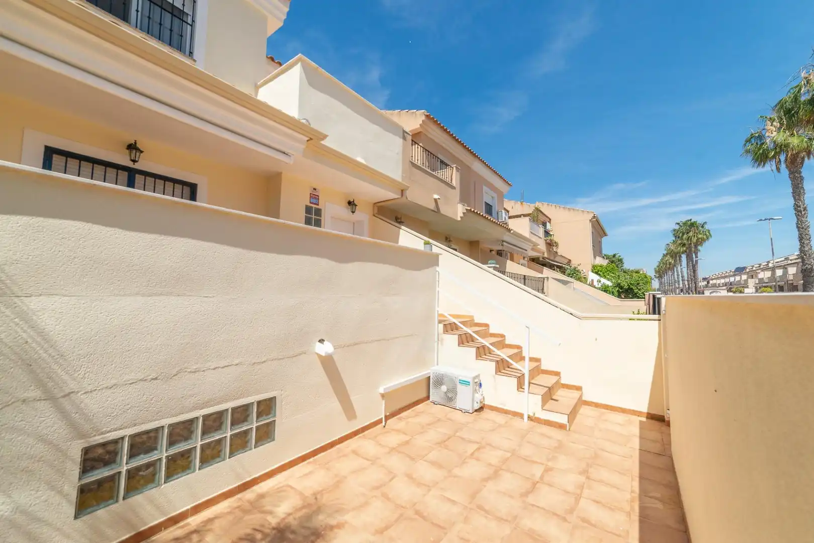 Vista exterior de Casa adosada en venta en San Javier con Aire acondicionado, Terraza y Trastero