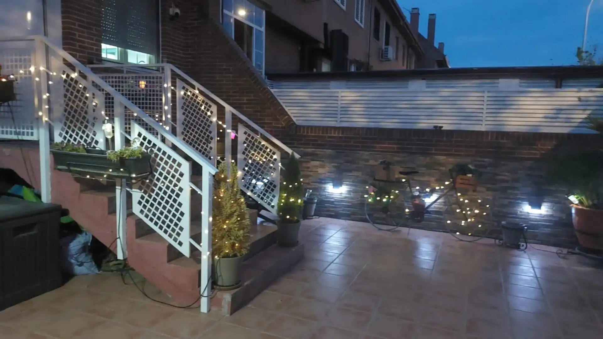 Terraza de Casa adosada en venta en San Blas