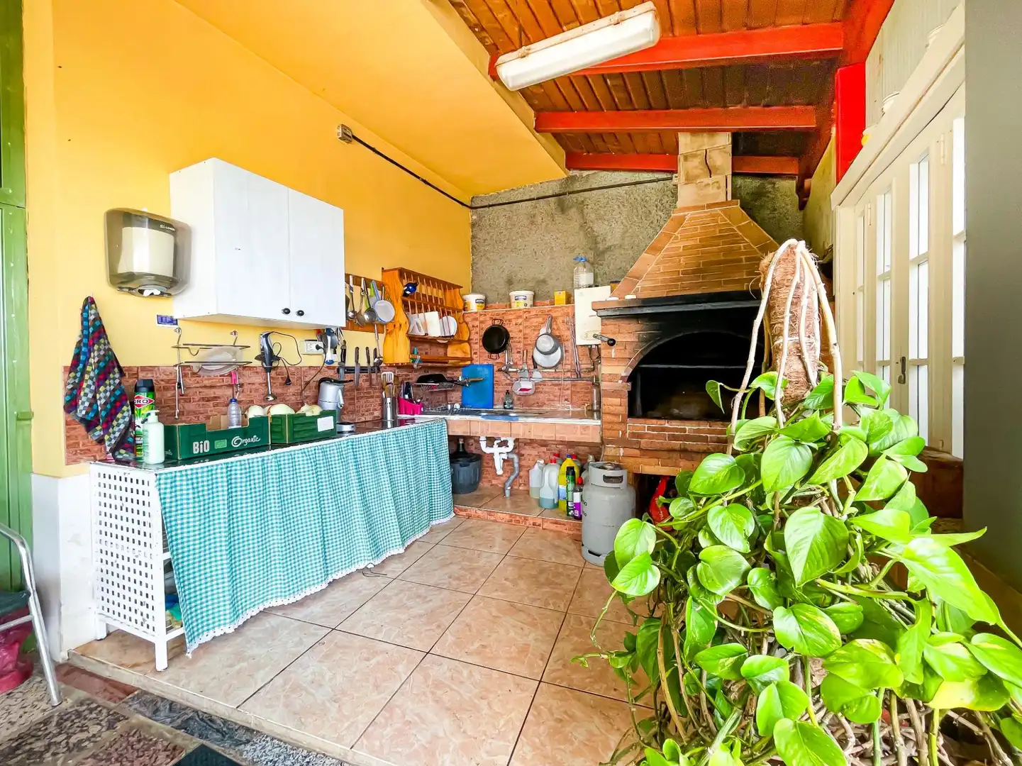 Cocina de Casa o chalet en venta en Granadilla de Abona con Jardín privado, Terraza y Amueblado