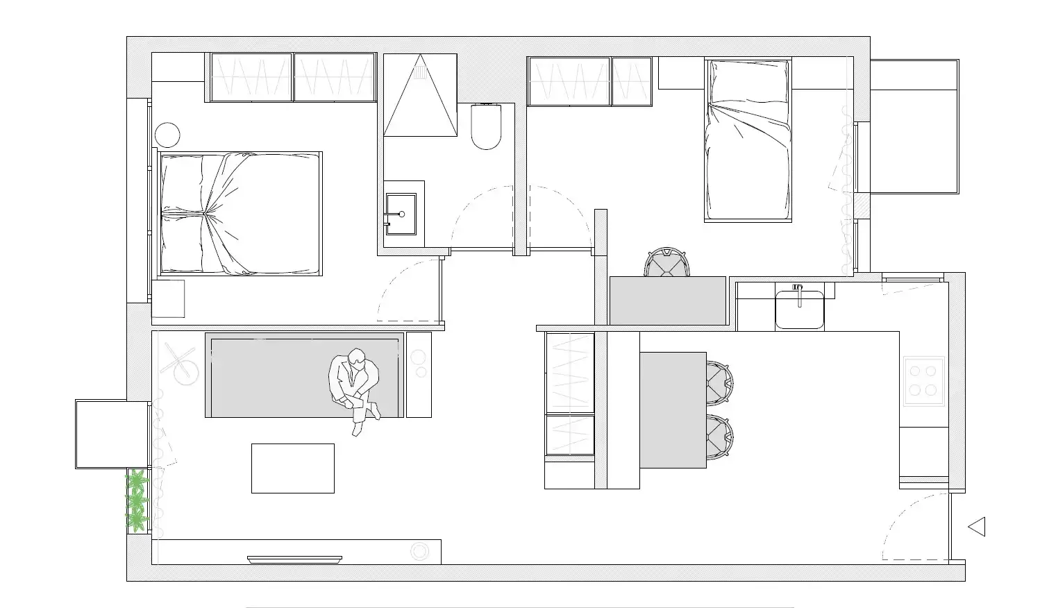 Piso con terraza en venta en Carrer de Balcells, imagen 16