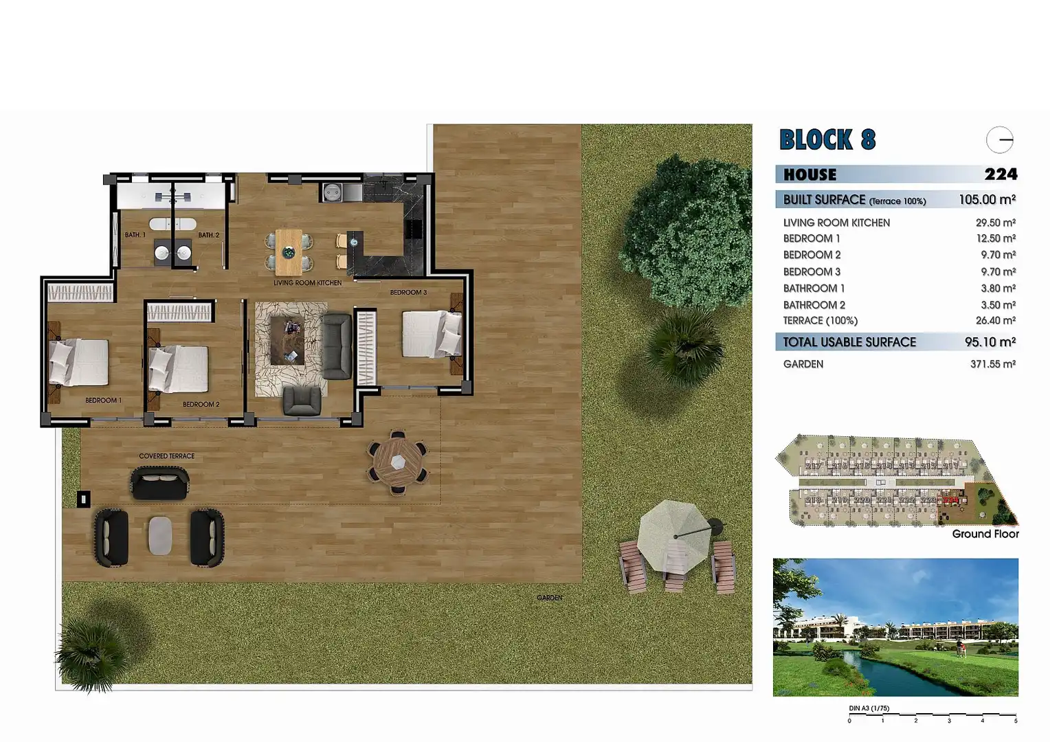 Appartement compact avec terrasse à vendre à Las Lomas de Rame - Bahía Bella, imagen 48