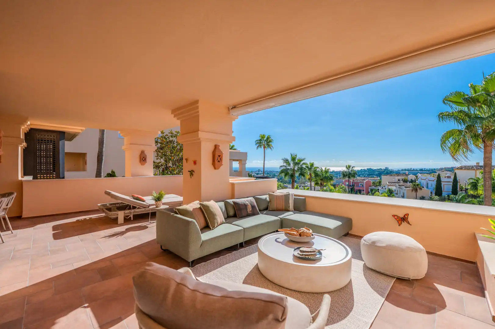 Terrassa de Apartament en venda en Marbella amb Aire condicionat, Terrassa i Piscina
