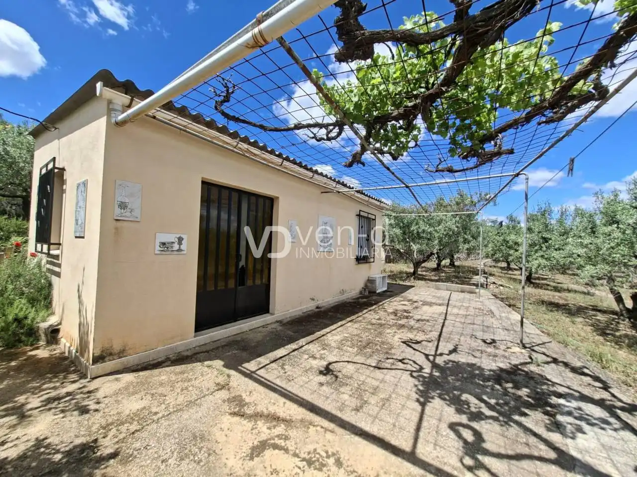 Jardín de Casa o chalet en venta en Enguera con Aire acondicionado, Calefacción y Jardín privado