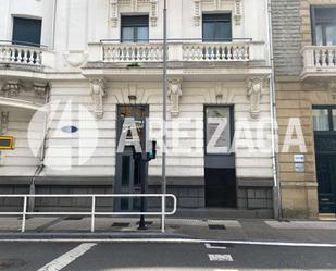 Vista exterior de Oficina de lloguer en Donostia - San Sebastián  amb Calefacció