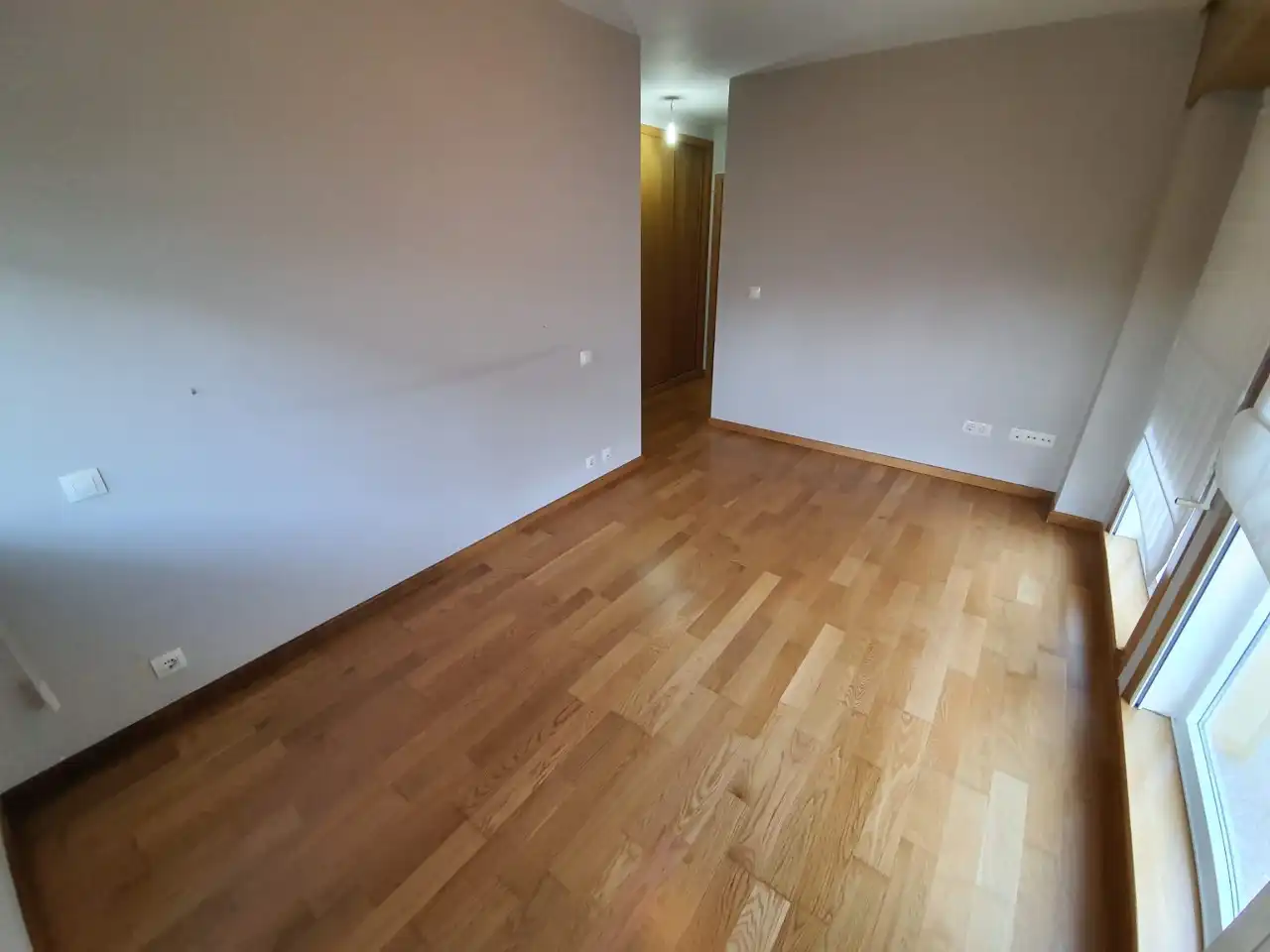 Bedroom of Flat for sale in Oleiros  with Heating, Private garden and Parquet flooring