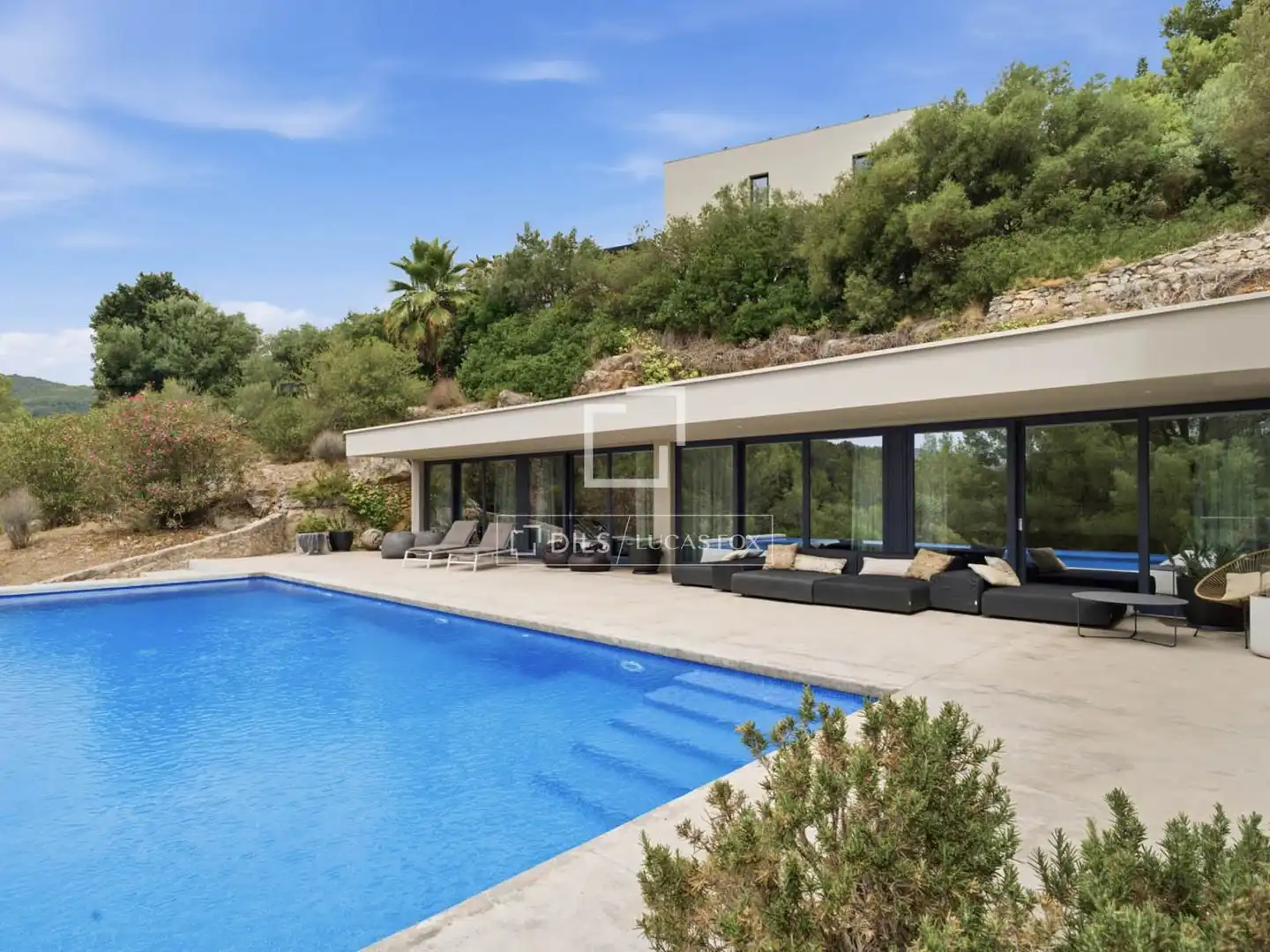 Außenansicht von Haus oder Chalet zur Miete in  Palma de Mallorca mit Klimaanlage, Heizung und Privatgarten