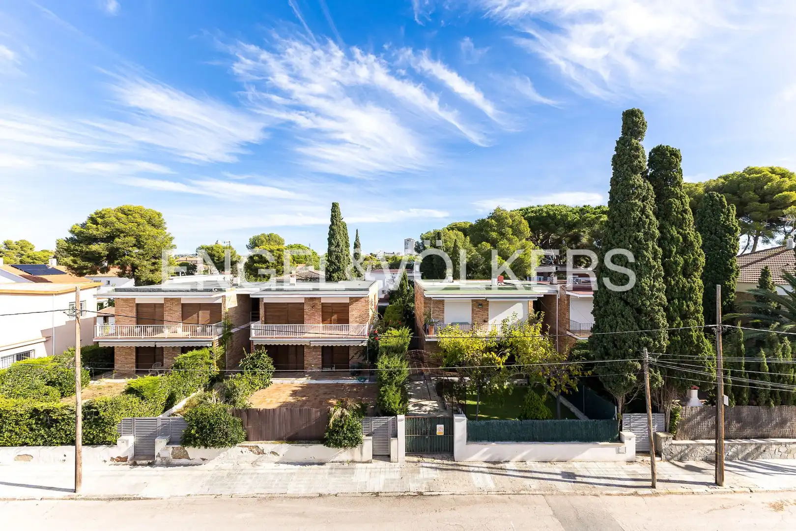 Exterior view of Detached homes for sale in El Vendrell  with Air Conditioner, Heating and Private garden