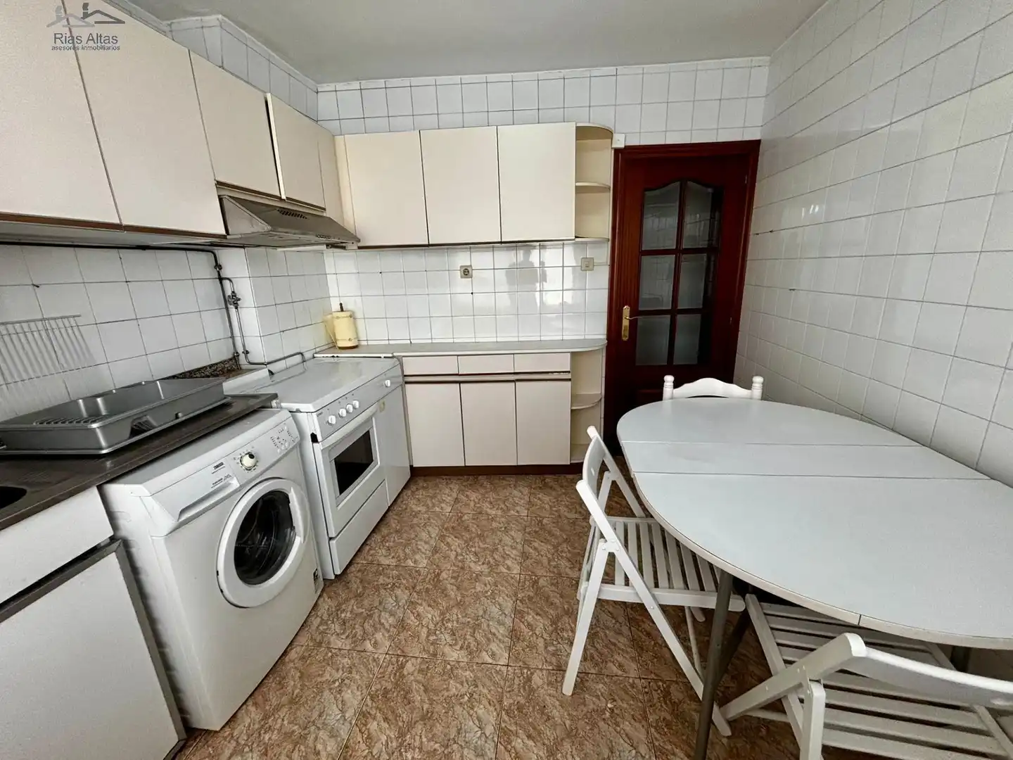 Cocina de Piso de alquiler en A Coruña Capital  con Calefacción y Amueblado