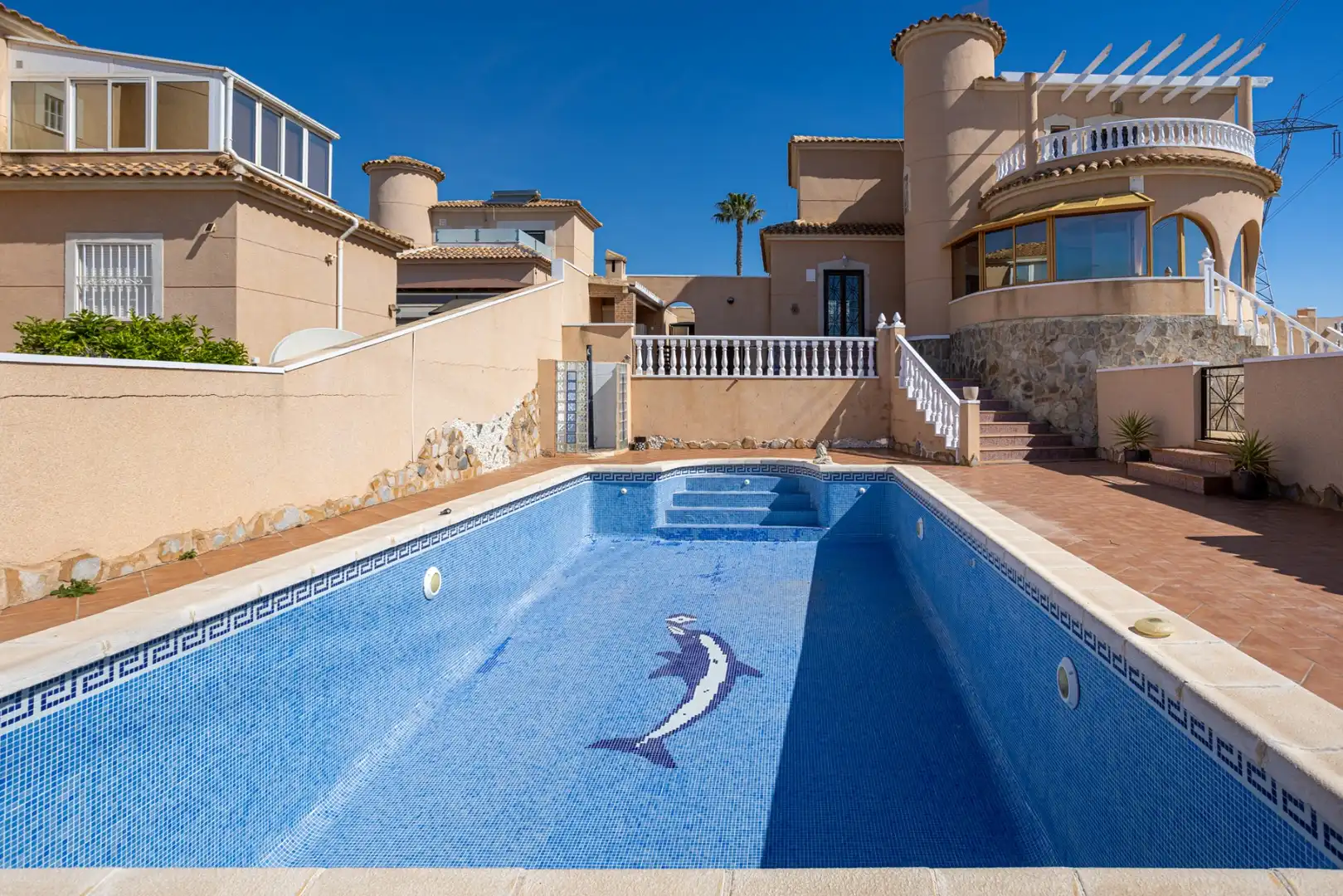 Swimming pool of Houses for sale in Benijófar  with Terrace, Storage room and Balcony