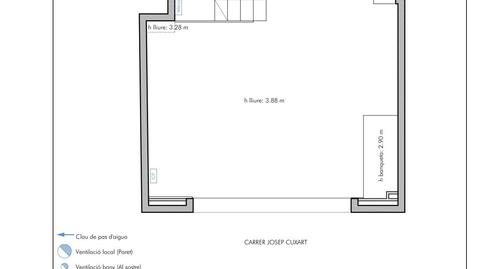 Foto 3 de Oficina de lloguer a Carrer de Josep Cuxart I Cases, 55, Centre, Barcelona