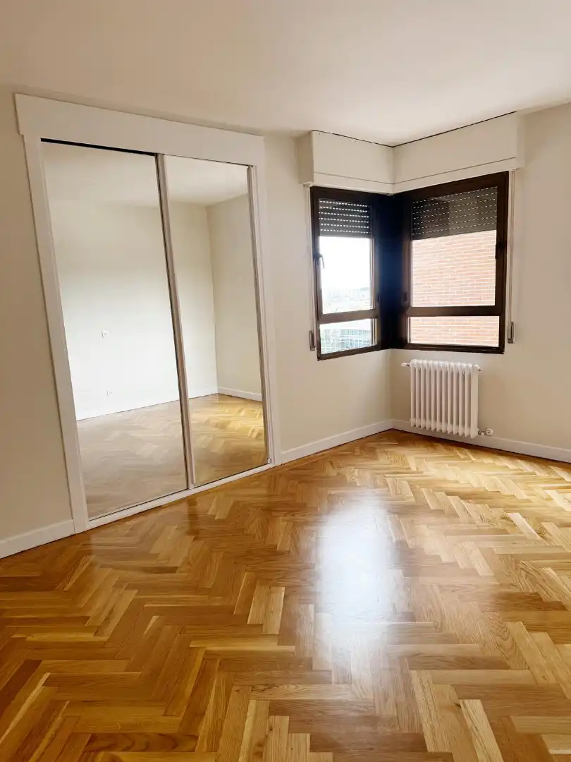 Bedroom of Flat for rent in Madrid  with Private garden and Pets allowed
