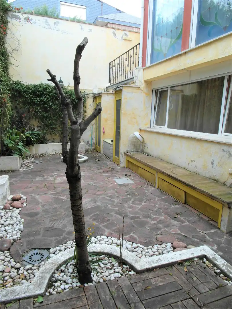 Jardín de Casa adosada en venta en Madrid con Aire acondicionado, Calefacción y Jardín privado