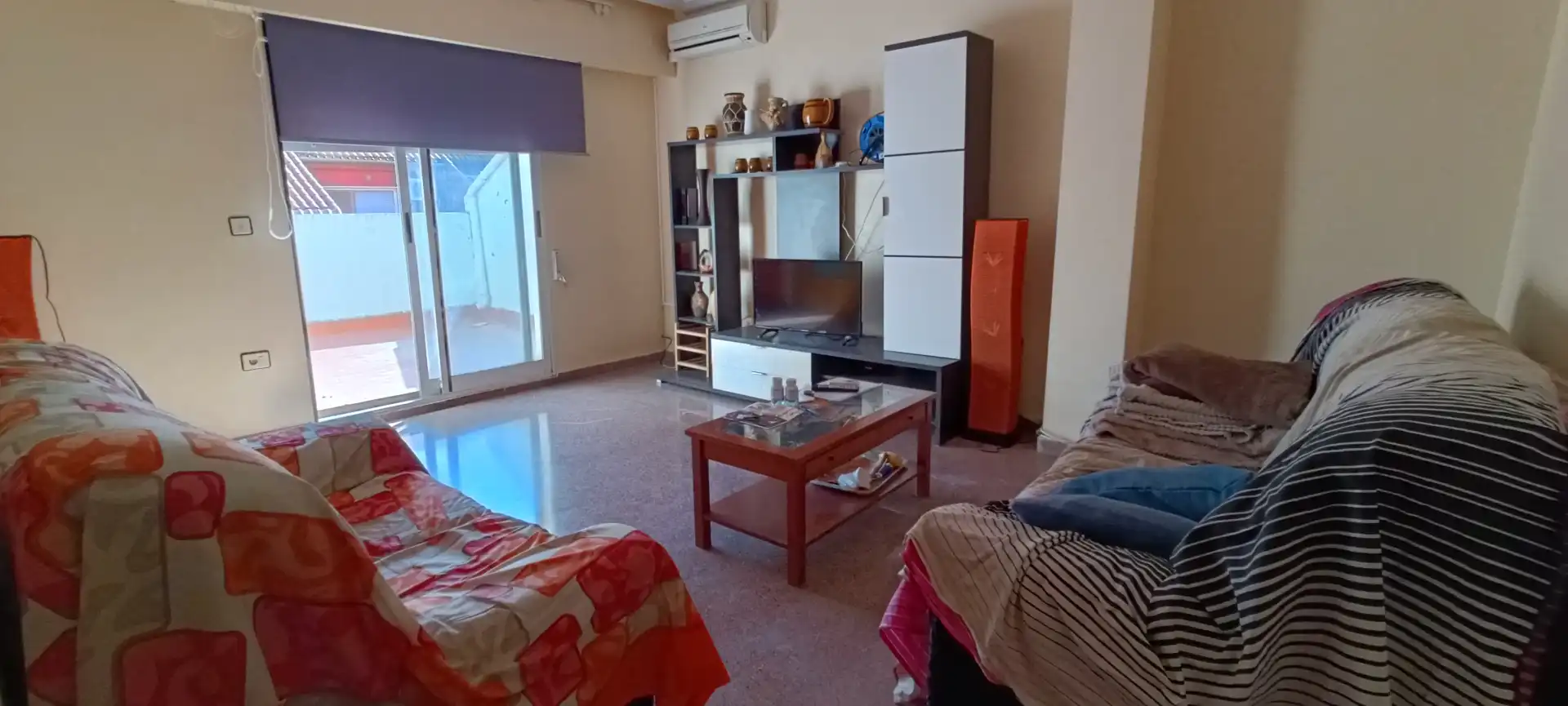 Sala de estar de Ático en venta en Almansa con Aire acondicionado y Terraza