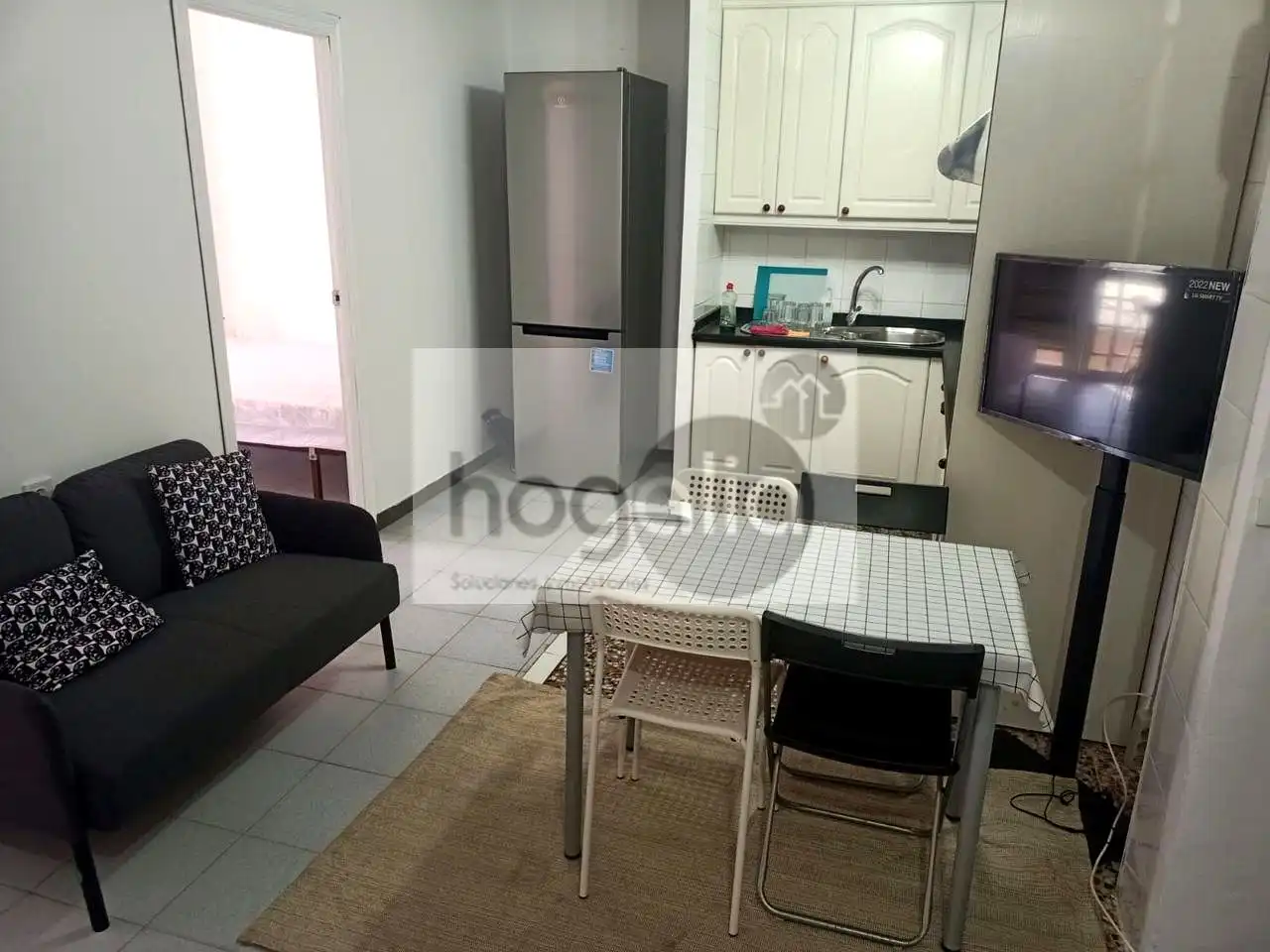 Sala de estar de Piso de alquiler en Sevilla con Aire acondicionado y Amueblado