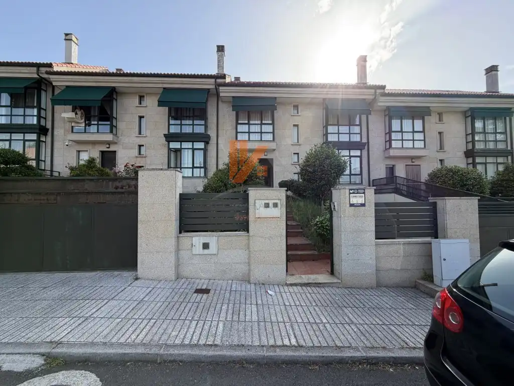 Exterior view of Detached homes for sale in Santiago de Compostela   with Heating, Private garden and Terrace
