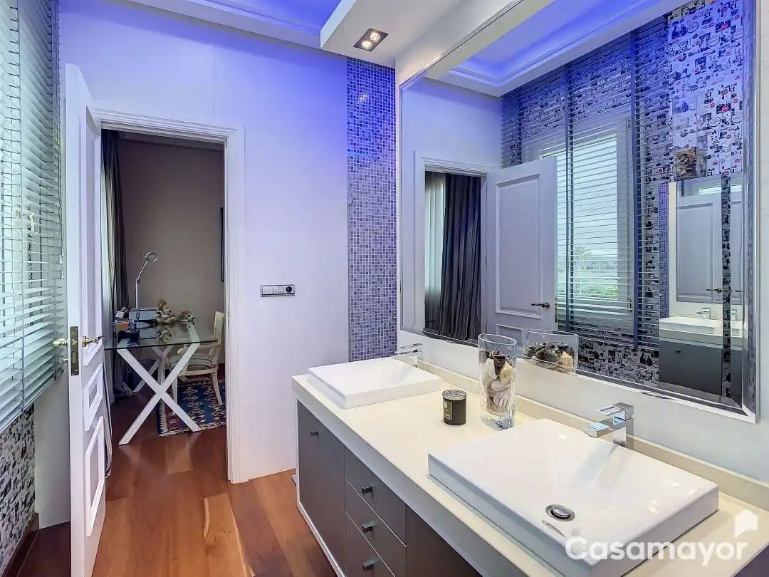 Baño de Casa o chalet en venta en Mutxamel con Aire acondicionado, Calefacción y Jardín privado