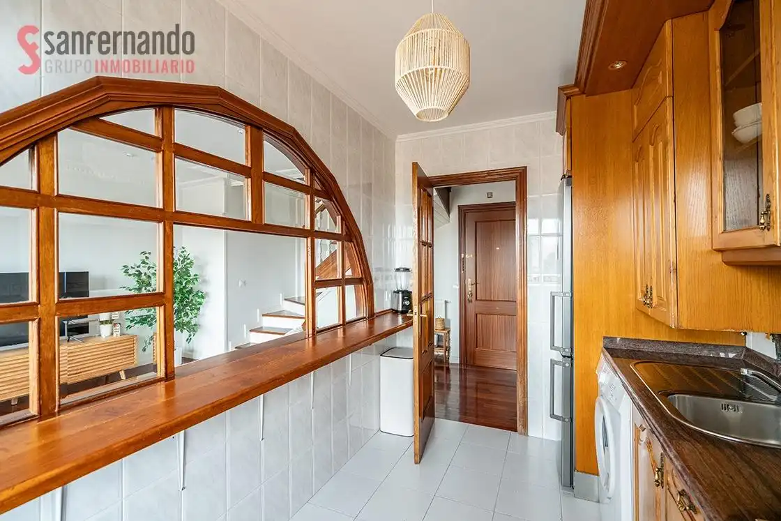 Kitchen of Duplexes for sale in Santander  with Heating and Balcony