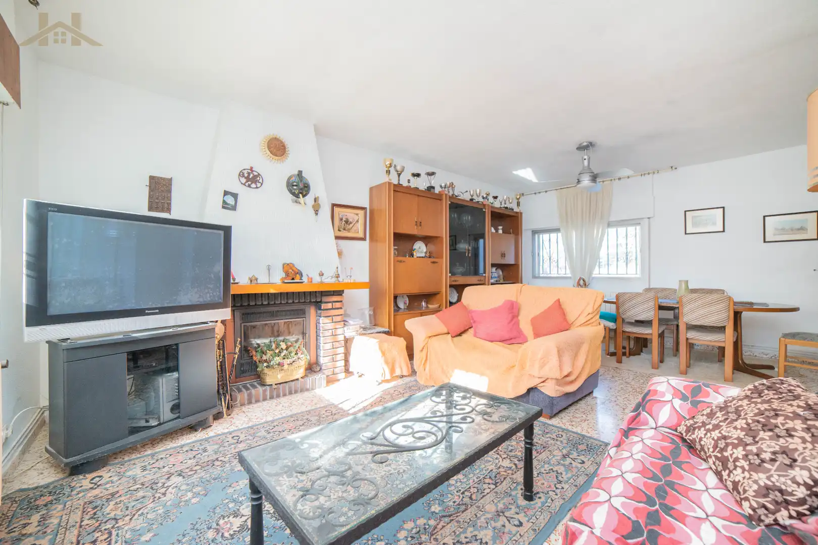 Sala de estar de Casa o chalet en venta en Valdemorillo con Calefacción, Jardín privado y Terraza