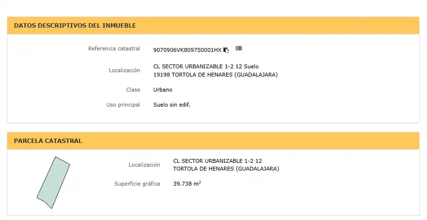 Terreny residencial en venda a Tórtola de Henares, imagen 6