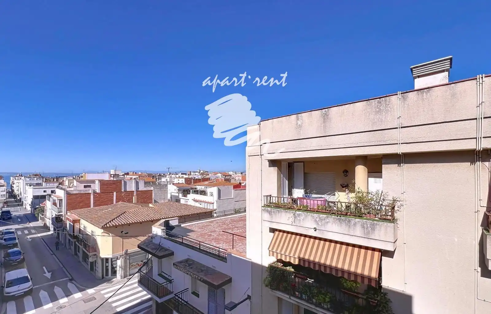 Exterior view of Flat for sale in Roses  with Terrace, Storage room and Furnished