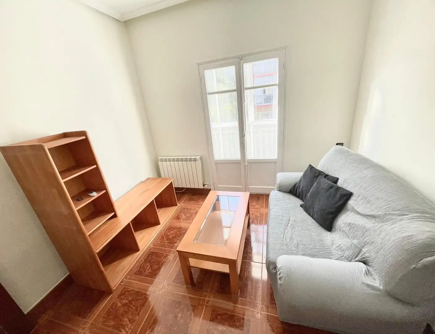 Sala de estar de Piso en venta en Valladolid con Calefacción, Terraza y Amueblado