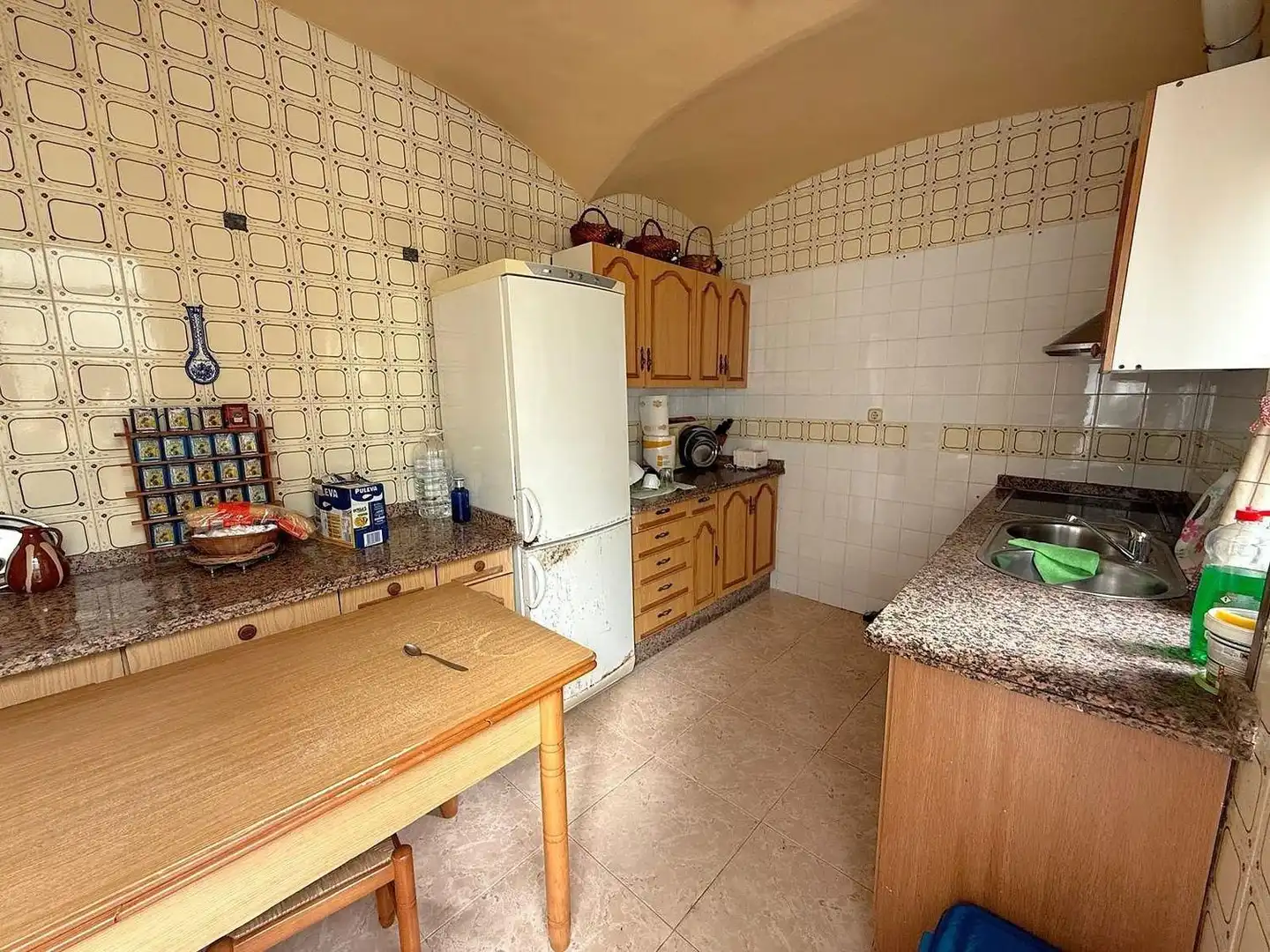 Cuina de Casa o xalet en venda en Almendralejo amb Terrassa i Traster