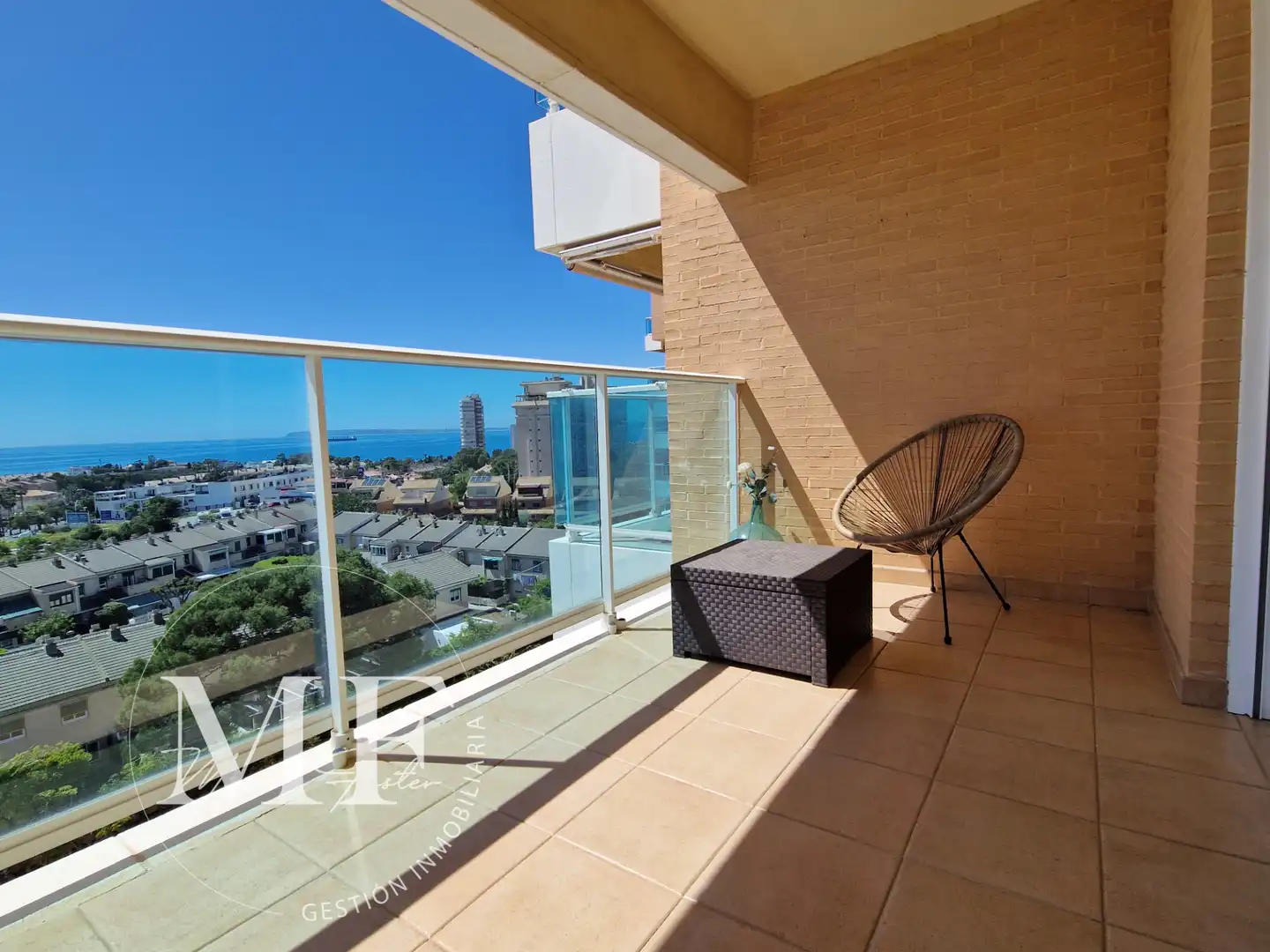 Terrasse von Wohnung zum Verkauf in Alicante / Alacant mit Klimaanlage, Heizung und Terrasse