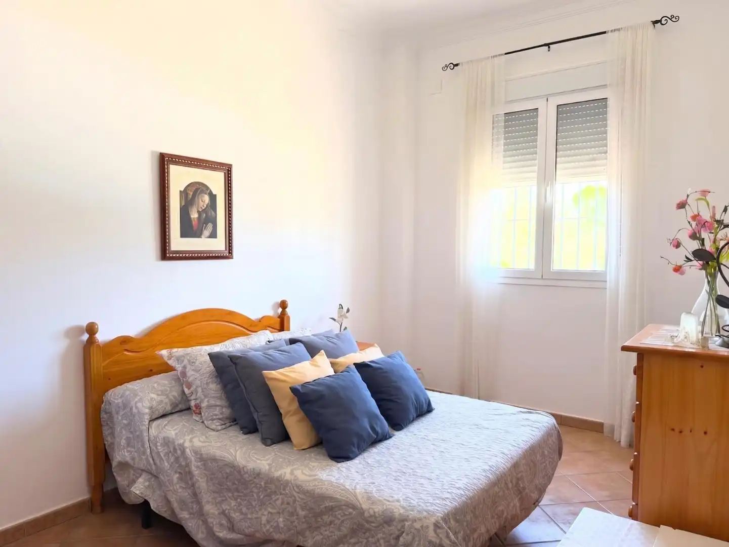 Bedroom of Houses for sale in Hinojos  with Air Conditioner, Heating and Private garden