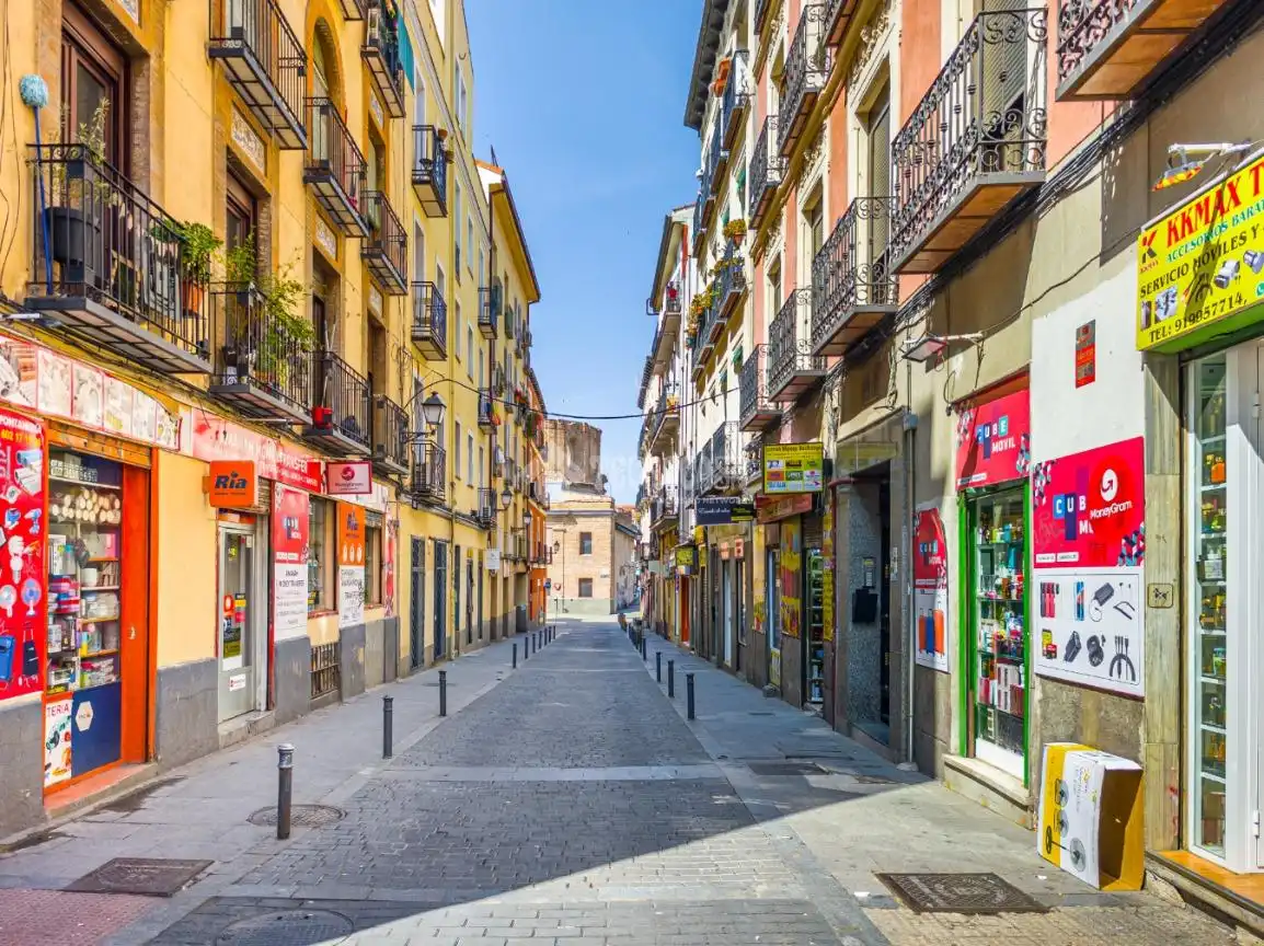 Vista exterior de Garaje en venta en Madrid