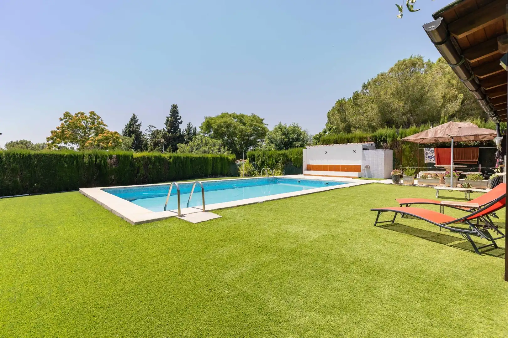 Piscina de Casa o chalet en venta en Montserrat con Aire acondicionado, Jardín privado y Terraza