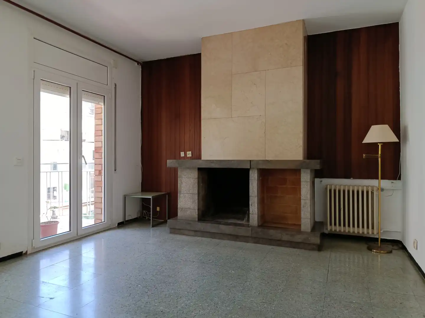 Wohnzimmer von Wohnung zum Verkauf in Girona mit Heizung, Terrasse und Balkon