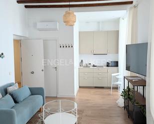 Living room of Study to rent in  Madrid Capital  with Air Conditioner, Heating and Furnished