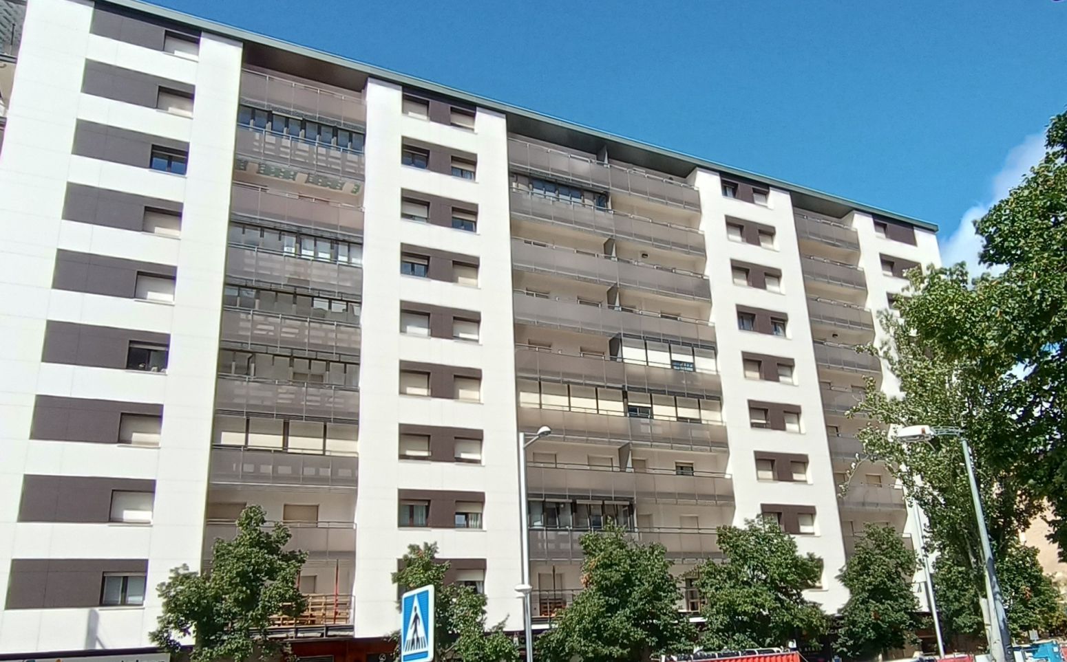Vista exterior de Pis de lloguer en  Pamplona / Iruña amb Calefacció i Moblat