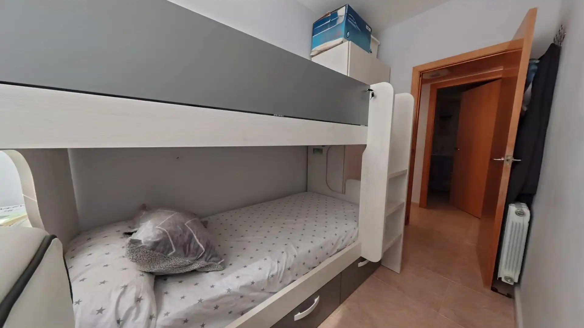 Schlafzimmer von Wohnung zum Verkauf in Sant Jaume dels Domenys mit Heizung, Schwimmbad und Balkon