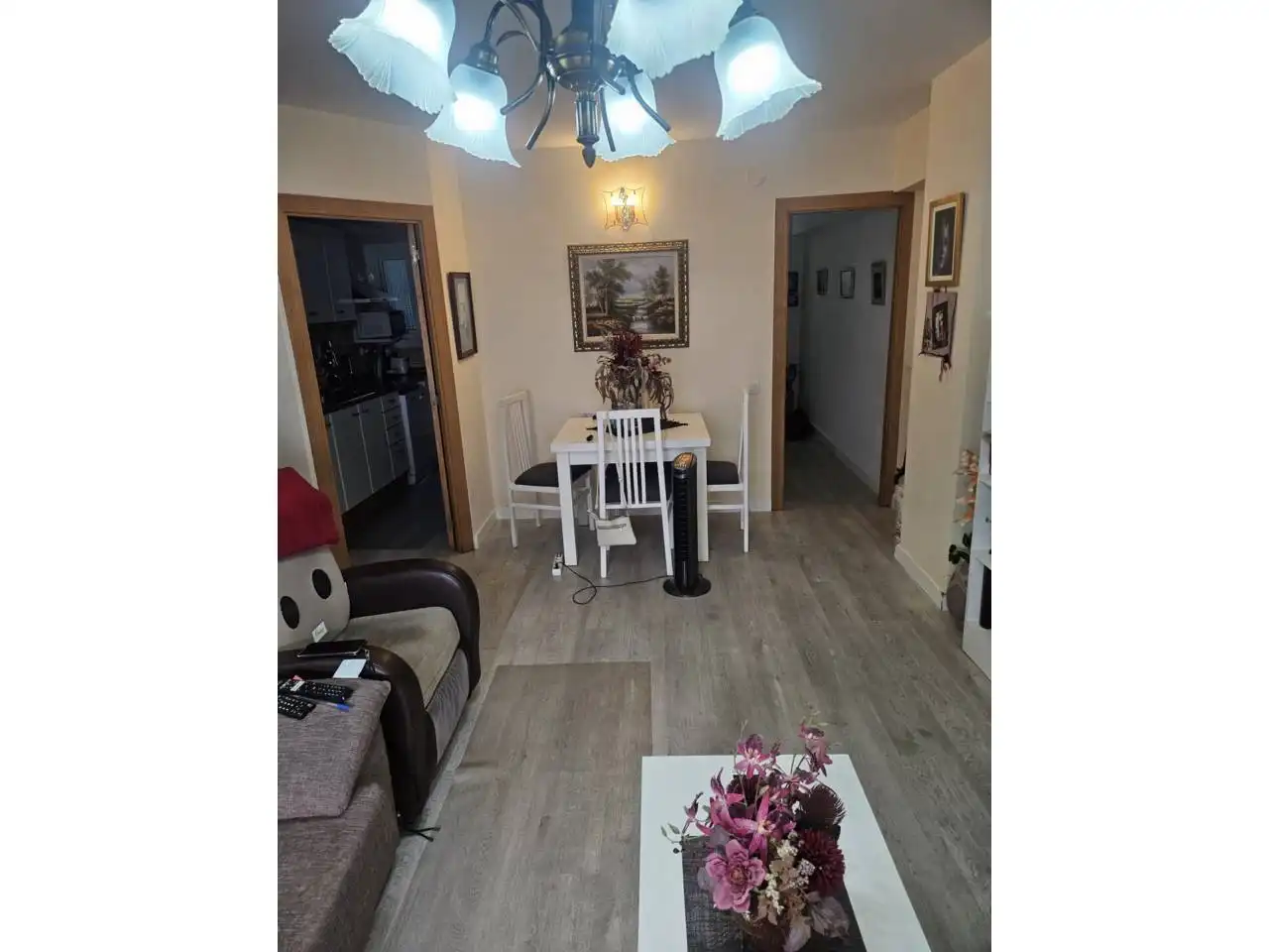 Comedor de Piso en venta en Cunit con Parquet, Amueblado y Balcón