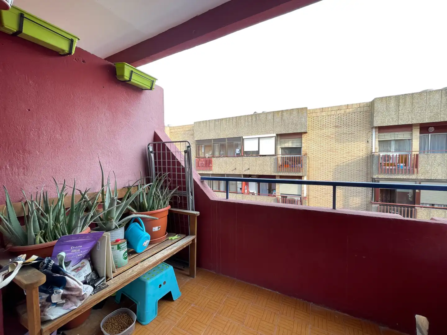 Terrasse von Wohnung zum Verkauf in Ejea de los Caballeros mit Terrasse, Abstellraum und Möbliert