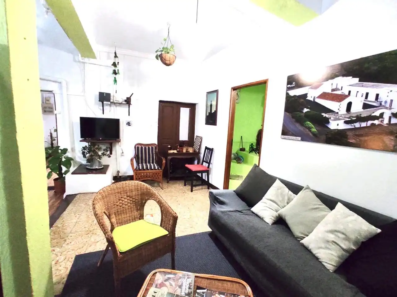 Sala d'estar de Casa o xalet en venda en Frontera