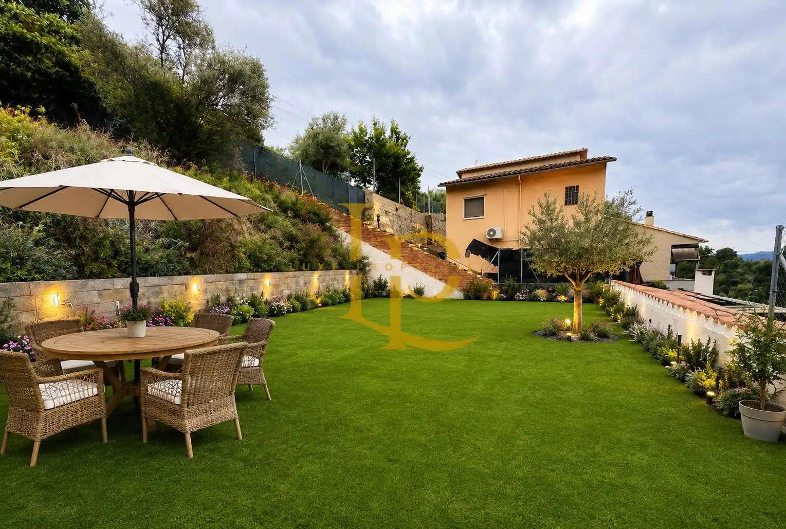 Terraza de Casa o chalet en venta en Rubí con Calefacción, Jardín privado y Terraza