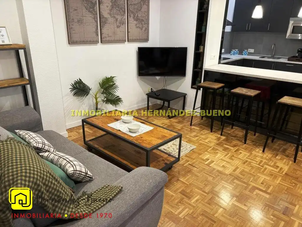 Sala d'estar de Pis en venda en Salamanca amb Aire condicionat, Calefacció i Moblat