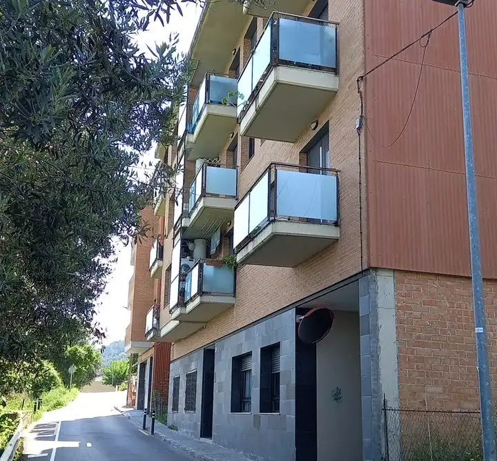 Vista exterior de Piso en venta en Gelida